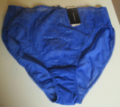 1 Wacoal Retro Chic Hi Cut Brief Size 2X Blue (469) Style 841186 - £20.08 GBP