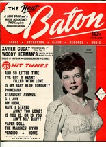 The New Baton #1-06/1944-BING CROSBY-SINATRA-JOAN EDWARDS-SOUTHERN STATES-vf - £66.83 GBP