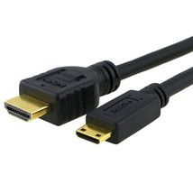 PV Vario 6ft mini HDMI camera to HD TV cable for Leica X DSLR - $30.99