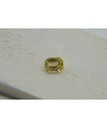 Premium: Vivid Lemon Yellow Sapphire - Octagon - 1.565 ct - IGL certified - $1,500.00
