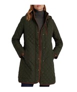 LAUREN RALPH LAUREN Women Quilted Lightweigh Coat Hunter Green LITCHFIEL... - €77,59 EUR