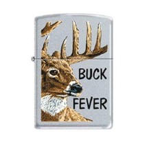 Zippo Lighter - Buck Fever Satin Chrome - 850978 - £22.27 GBP