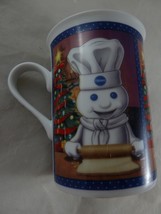 Pillsbury Doughboy Fine Porcelain Collector mug December Christmas Eve - $6.36