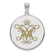 SS William And Mary XL Enamel Disc Pendant - £80.09 GBP