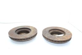 03-06 MERCEDES-BENZ CL55 AMG FRONT LEFT & RIGHT BRAKE ROTORS PAIR Q8478 image 8