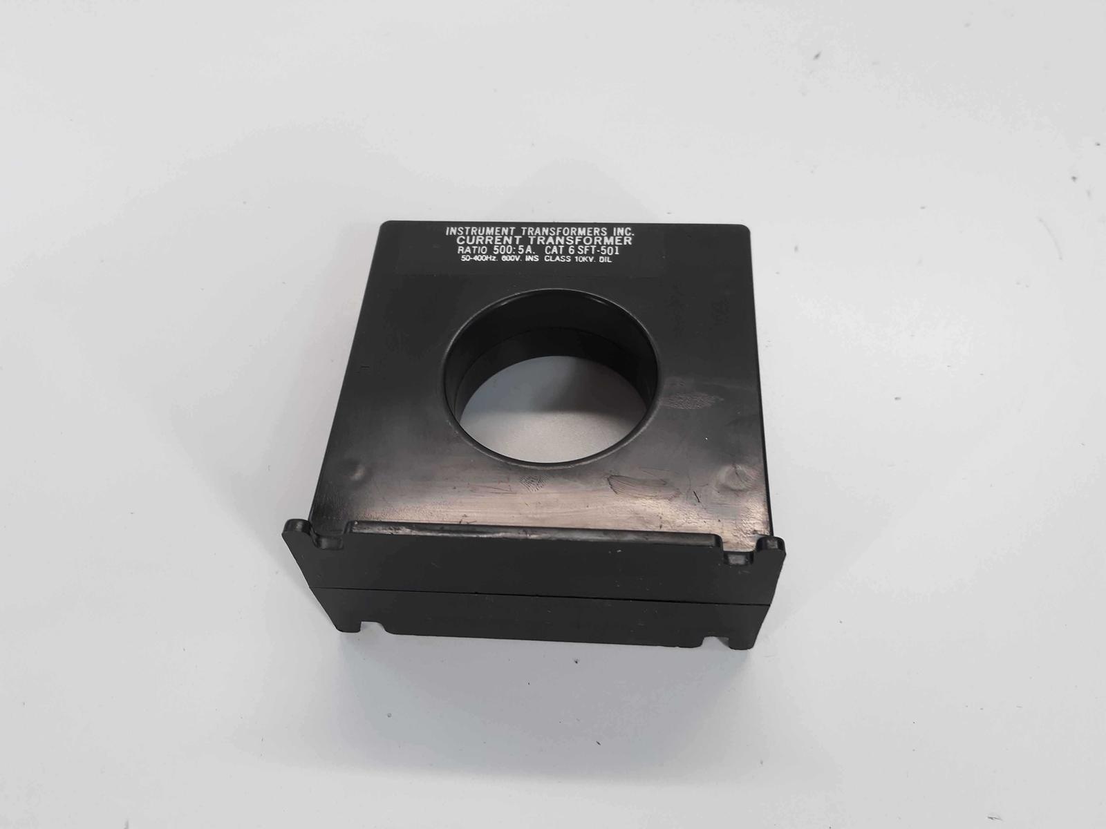 INSTRUMENT TRANSFORMER, INC. 6SFT-501 CURRENT TRASNFORMER - $24.00