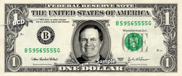 BILL BELICHICK on Real Dollar Bill Cash Money Collectible Memorabilia Ce... - £6.99 GBP