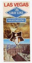 The Gray Line Las Vegas Nevada Sightseeing Tours Brochure 1975 - $17.82