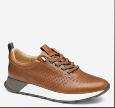 Johnston &amp; Murphy Dark Tan Full Grain    Kinnon Perfed Jogger (M) - €102,82 EUR