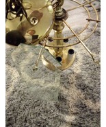 Vintage Mid Century Modern Chain Hanging Swag Lamp Panels - €80,63 EUR
