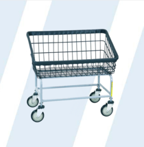 NEW DURA-SEVEN™ LARGE FRONT LOAD WIRE LAUNDRY CART (200S/D7) - $4,962.96 MXN