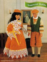 4X Barbie 11-1/2&quot; Doll Prairie Yesteryear Clown Jungle Costume Crochet P... - $12.99