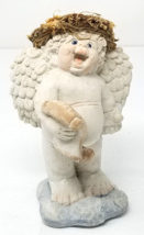 Dreamsicles Angel Boy Tow Crier Yelling Blue Eyes 1995 Large Vintage - $14.20