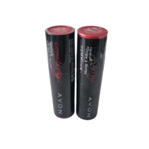 Avon Extra Lasting Lipstick In Endless Red &amp; Ravishing Rose Sealed Lot - $14.86