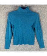 St. Michael Sweater Women&#39;s XS Size 42 EUR Acrylic Lambswool Blue Pullover - $41.86 CAD