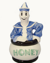 Koko Clown from Betty Boop Honey Trinket Box Porcelain Hand Painted 6.7&quot; H - £22.10 GBP