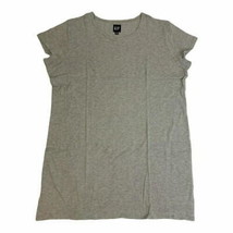 Gap Women&#39;s Knee Length Relaxed Fit Lightweight T-Shirt Dress (Heather G... - $14.99