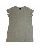 Gap Women&#39;s Knee Length Relaxed Fit Lightweight T-Shirt Dress (Heather G... - $14.99