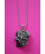 Meterorite Necklace W/ Chain Campo Del Cielo 11.2 Grams Genuine Dino Gir... - $41.13 CAD