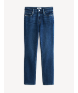 PAIGE Skyline Skinny Jeans Medium Rise Stretch Wash Blue, Size 27 - $1,012.93 MXN