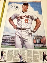 Cal Ripken, Jr. 2131 Consecutive Games Played 1982 - 1995 Cal&#39;s Poster - $6.93