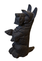 Scottie Dog Cast Iron XL Door Stop Doorstop Figure Figurine Sitting Terr... - $93.14