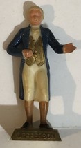 Thomas Jefferson Vintage Marx Toys Toy President Figure Colored - $8.90