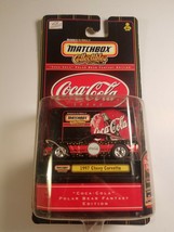  Matchbox Collectibles Coca-Cola Brand 1997 Chevy Corvette new in box - £11.71 GBP