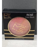 Simply Me Beauty Rose Color Blush Make Up 2 Tone - £7.00 GBP
