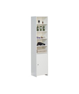 Basicwise 72 x 15.75 x 13.75 in. Tall Freestanding Bathroom Laundry Stor... - $298.29