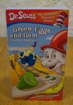 Dr. Seuss Green Eggs &amp; Ham &amp; Other Favorites Vhs Video 2003 Grinch Night - £11.74 GBP
