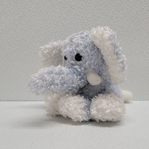 Animal Adventure Baby Adventure Blue White Elephant Soft Plush Stuffed Animal - £11.31 GBP