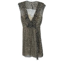 Womens Size 0 Milly NY Pure Silk Chiffon Ruffle Accent Dress Milly New York - £51.62 GBP