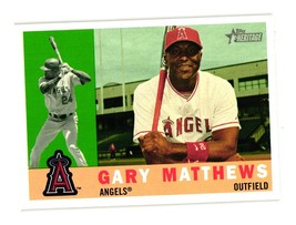 2009 Topps Heritage #279 Gary Matthews Los Angeles Angels - £1.91 GBP