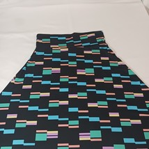 LuLaRoe Elastic Waist Women's Multicolor Skirt Foldable Waist Stretch Size XL image 10