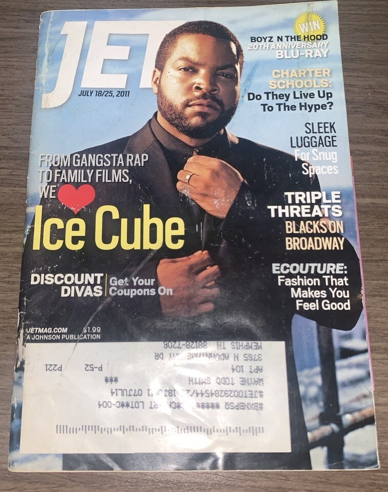 Vintage Jet Magazine Ice Cube July 18/25 2011 See photos Item image 3