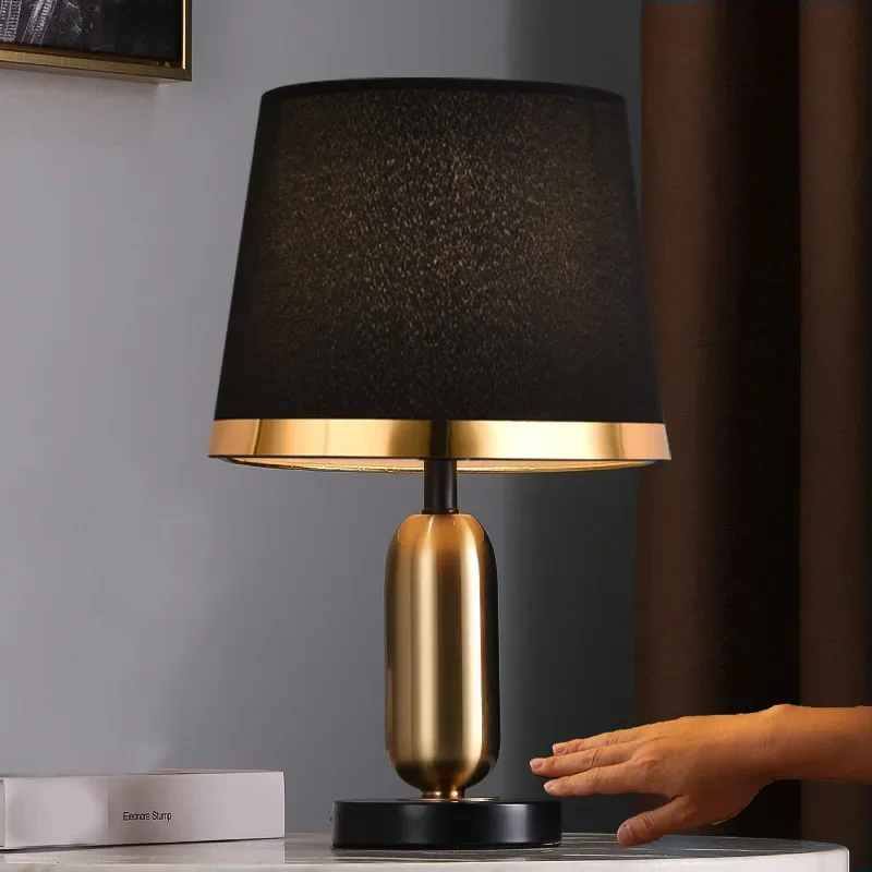 Nordic vintage horn type desk lamp for bedroom bedside table night lamp ... - $51.52