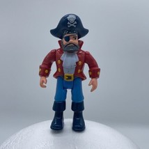 Vintage Little Tikes Mighty Voyager Adventures Pirate Captain Great about 3-3/4&quot; - £6.01 GBP