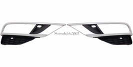 FITS HONDA CRV CR-V 2015 2016 LEFT RIGHT FOG LIGHT DRIVING LAMP BEZEL TR... - $45.05