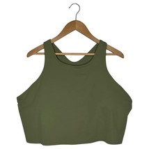 New Athleta Top Womens 3X Conscious Crop D-DD+ Lightly Padded Racerback ... - $33.65