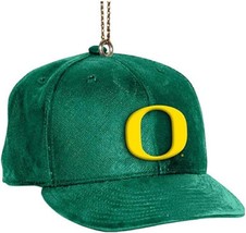 University of Oregon Ducks NCAA Baseball Cap Ornament Resin Green - £15.57 GBP