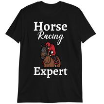 Horse Racing Expert Racer T-Shirt, Horse Racing Shirt Dark Heather - £15.52 GBP+