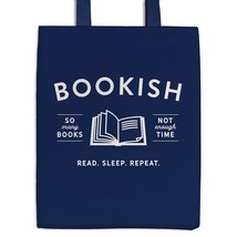 Bookish Canvas Tote Bag [Misc. Supplies] Galison - $20.30