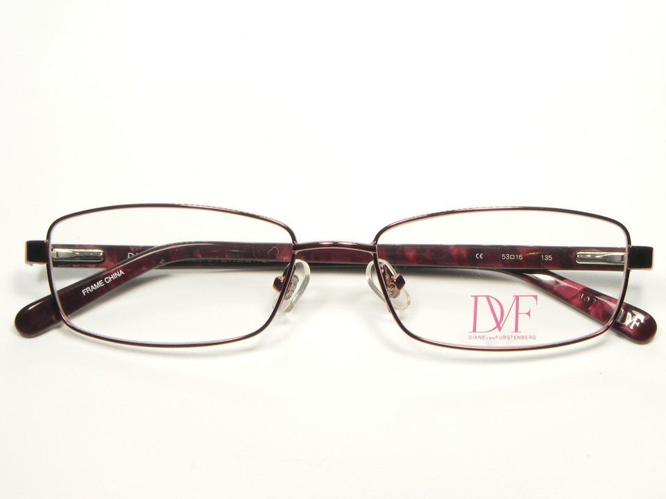 NEW Diane von Furstenberg DVF 8003 641 BURGUNDY EYEGLASSES FRAME 53-16-135mm Item image 8