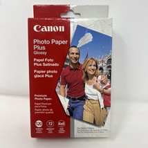 Canon Photo Paper Plus Glossy 120 sheets (4x6) NEW sealed - $9.50
