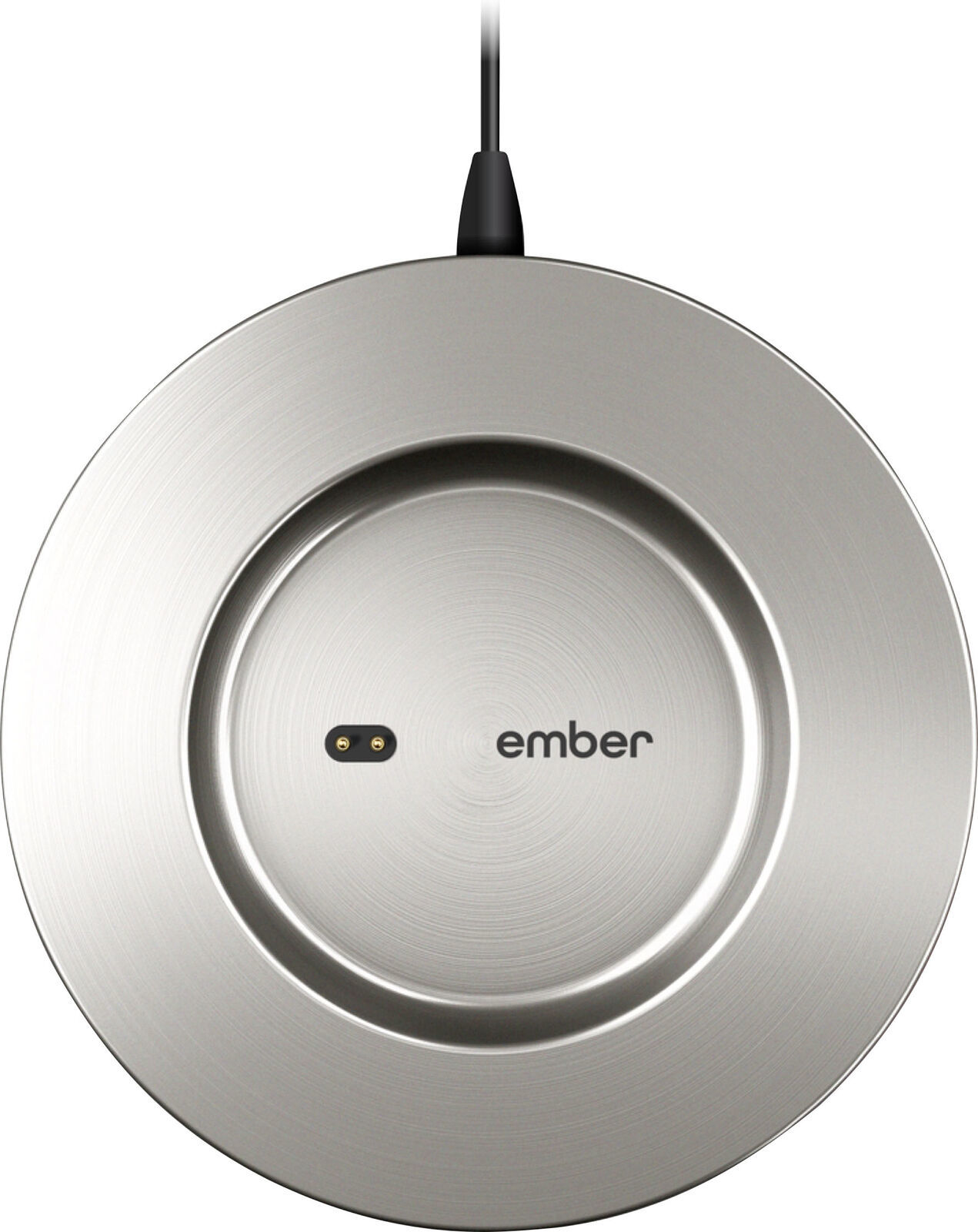 Ember - Charging Coaster 2 - Stainless Steel