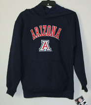 University of Arizona Medium (10-12) Boy&#39;s Blue Hooded Sweatshirt - £18.98 GBP