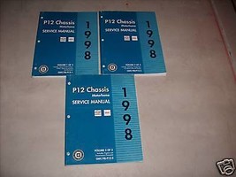1998 Chevrolet GMC P12 P 12 Motor Home Service Shop Repair Manual FACTORY - $3.39