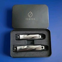 FERYES Nail Clippers with Catcher 2 Piece Set Fingernails Toenails - $23.36