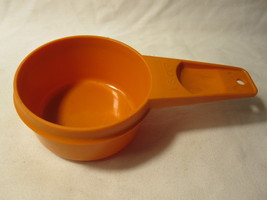 vintage Tupperware #766: Measuring Cup - 1/3 Cup - Orange - £3.14 GBP